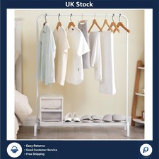 Sturdy Metal Clothes Rail with