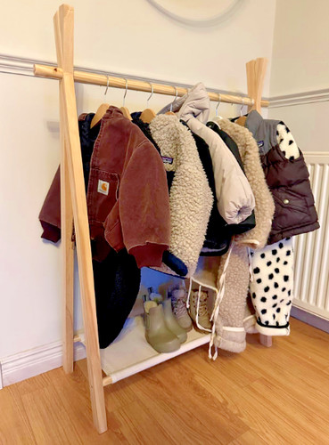 Childrens clothes rail coat - clothes,