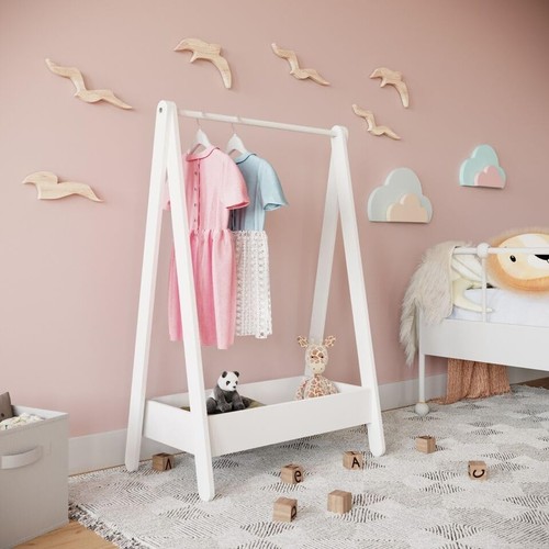 Wooden hanging dress - wooden,