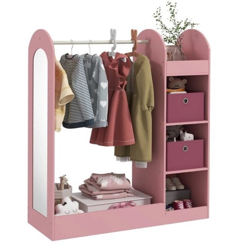 Kids clothes rail with - rail,