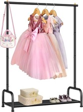 Kids Clothes Rail Black Baby