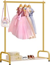 Kids Gold Clothes Rail Baby